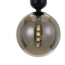 Telbix-Kade PE30 Pendant Light - Antique Gold / Black